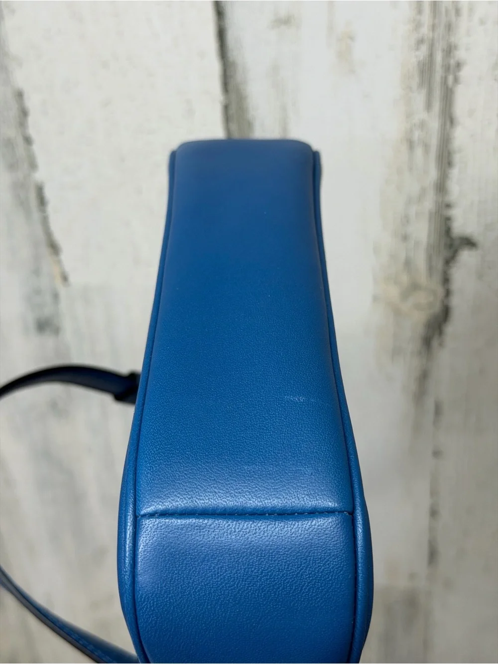 Coach Nolita Blue Leather Pochette